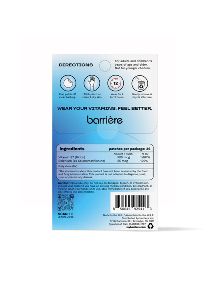 BARRIÈRE - CALL OF BEAUTY BIOTIN PATCH 36PK - COQUETTE SYMBOLS