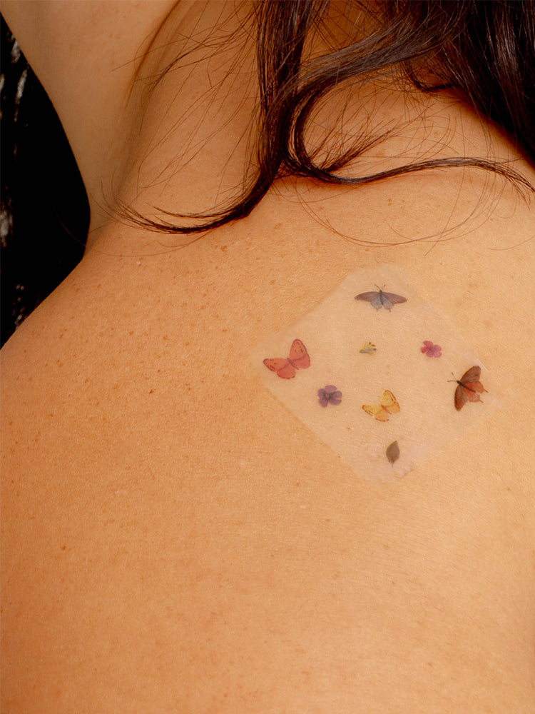 BARRIÈRE - Skin Support Patch Wildflowers | 1 Folienkleber mit 6 Patches