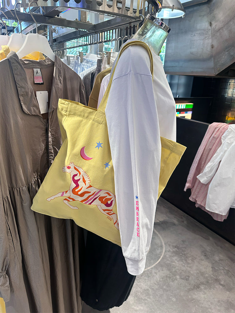 Firehorse 2026 Cotton Bag Kunoichi Clothing x Holistic Vibes of Life