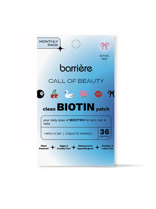 BARRIÈRE - CALL OF BEAUTY BIOTIN PATCH 36PK - COQUETTE SYMBOLS
