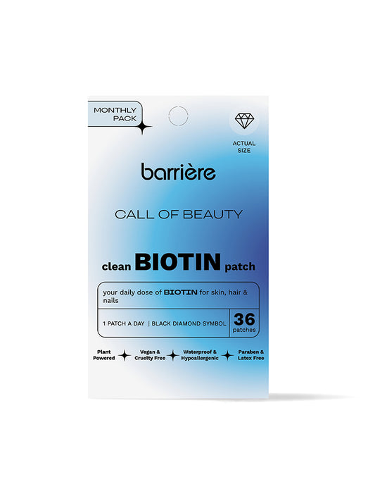 BARRIÈRE  - Call of Beauty Biotin Patch | 36 Stk Black Diamond
