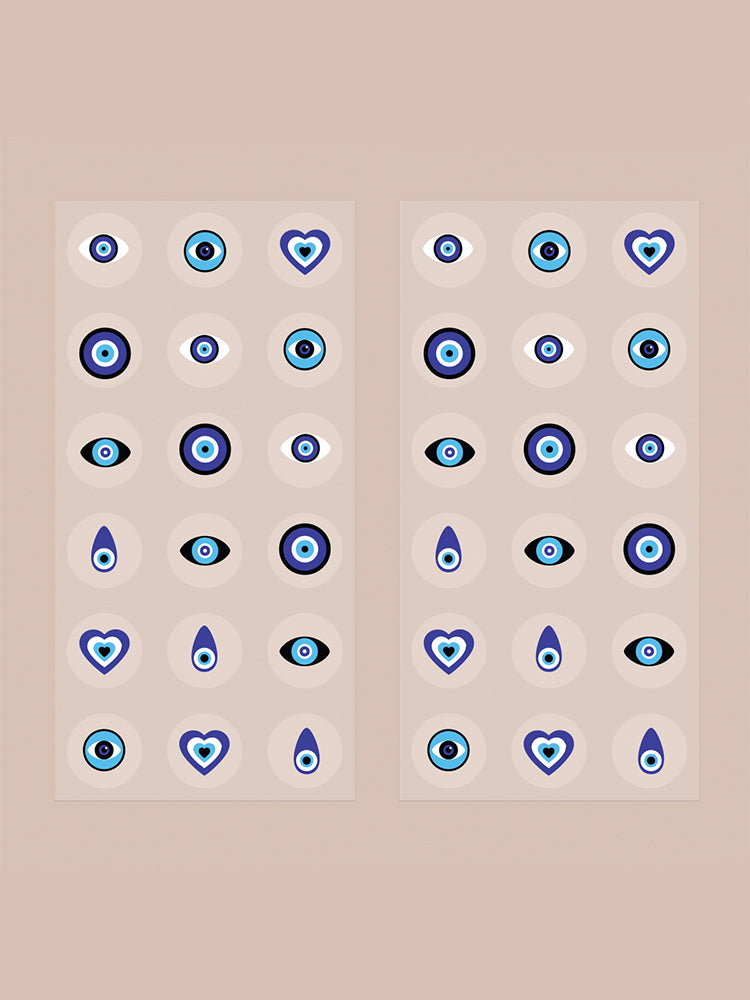 BARRIÈRE - Hello Sunshine Clean Vitamin D3 Patch | 36 Stk Evil Eye Symbol