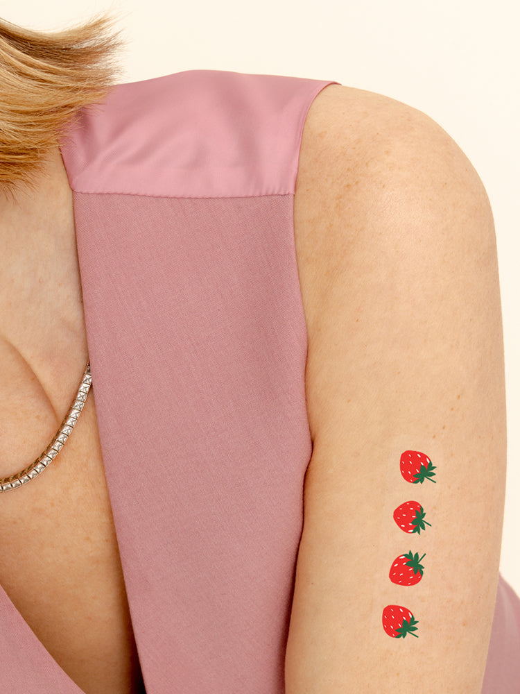 BARRIÈRE - Skin Support Patch Fruits | 1 Folienbogen mit 6 Stickern