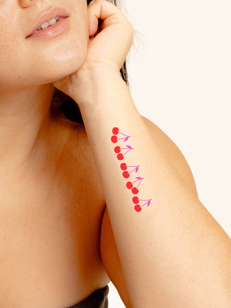 BARRIÈRE - Skin Support Patch Fruits | 1 Folienbogen mit 6 Stickern