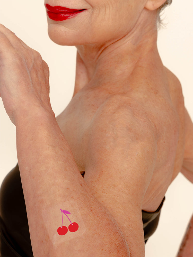 BARRIÈRE - Skin Support Patch Fruits | 1 Folienbogen mit 6 Stickern