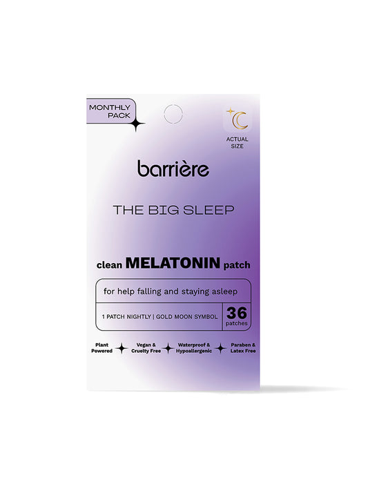 BARRIÈRE - The Big Sleep Melatonin Patch | 36 Stk Gold Moon