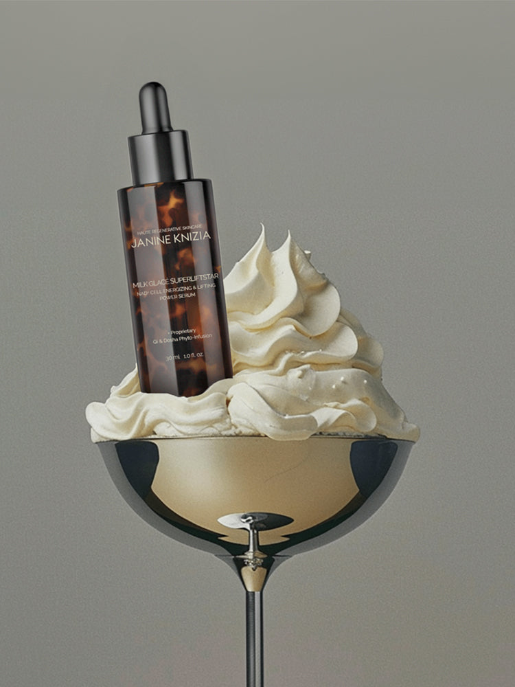 Janine Knizia Haute Regenerative Skincare | Milk Glacé Superliftstar - NAD⁺ Cell Energizing & Lifting Power Serum
