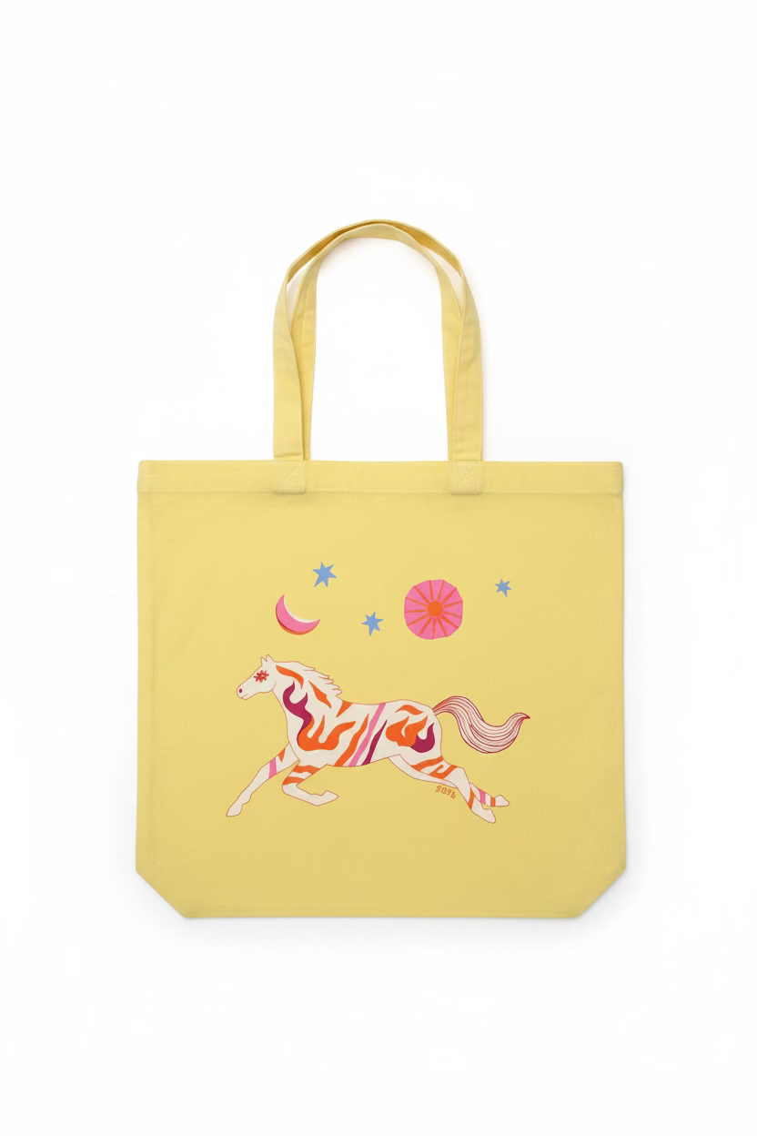 Firehorse 2026 Cotton Bag Kunoichi Clothing x Holistic Vibes of Life