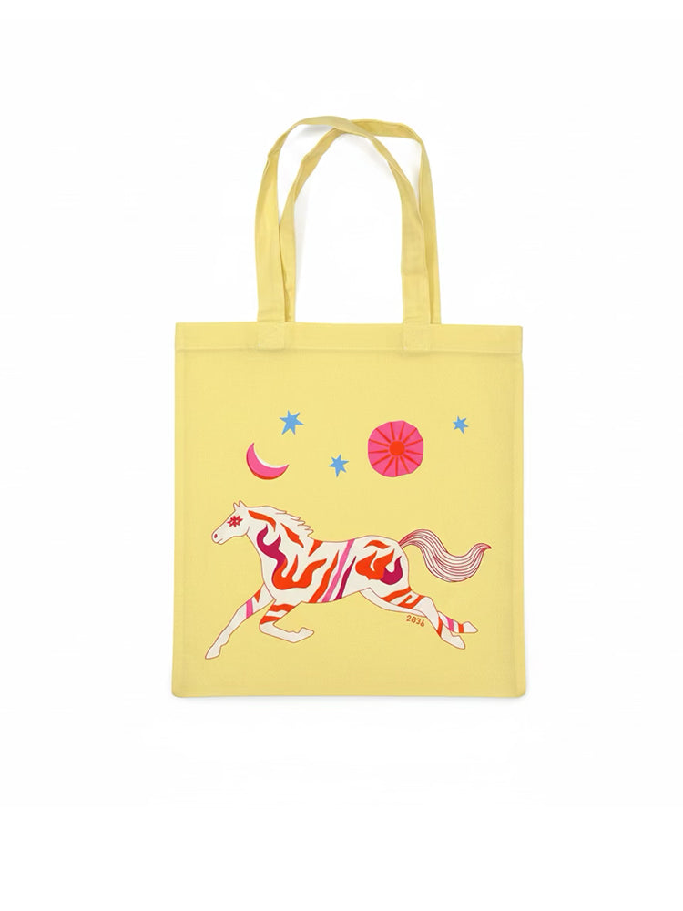 Firehorse 2026 Cotton Bag Kunoichi Clothing x Holistic Vibes of Life